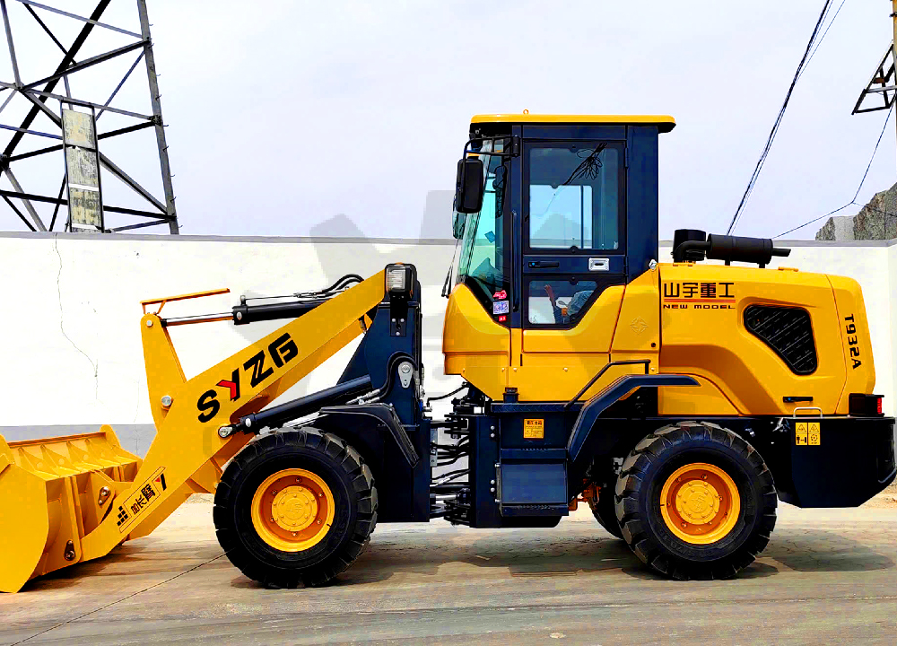Máy Xúc Lật SYZG T932A: Gầu 0.9 Khối, Xả Tải 3.2m