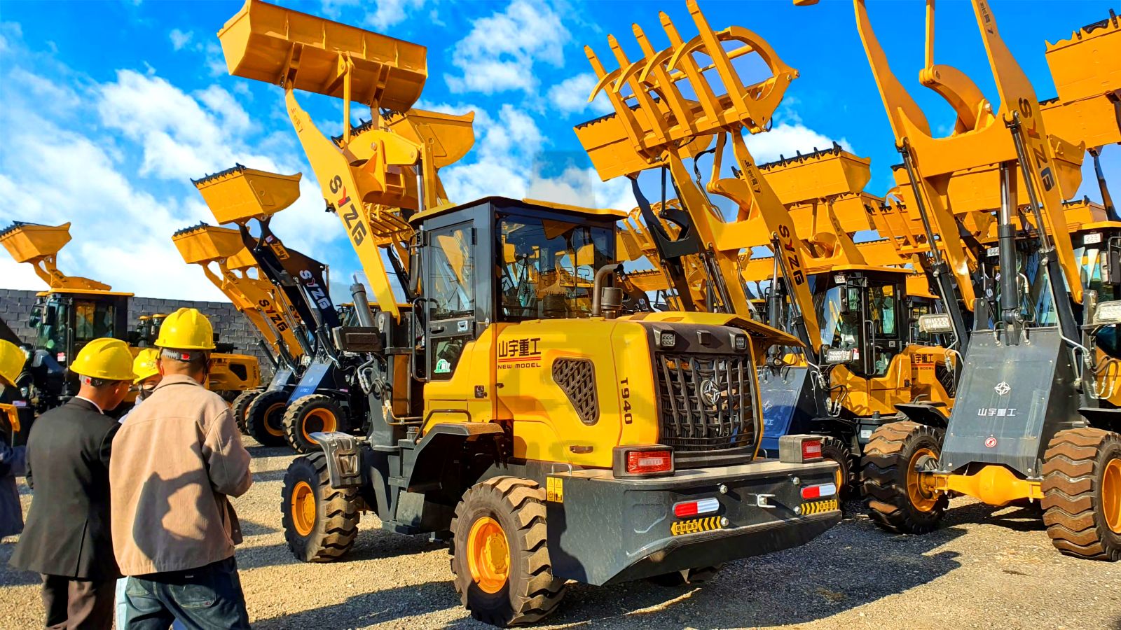 Máy Xúc Lật SYZG T940 Gầu 1.2 Khối - Chiều Cao Xả Tải 4.5m