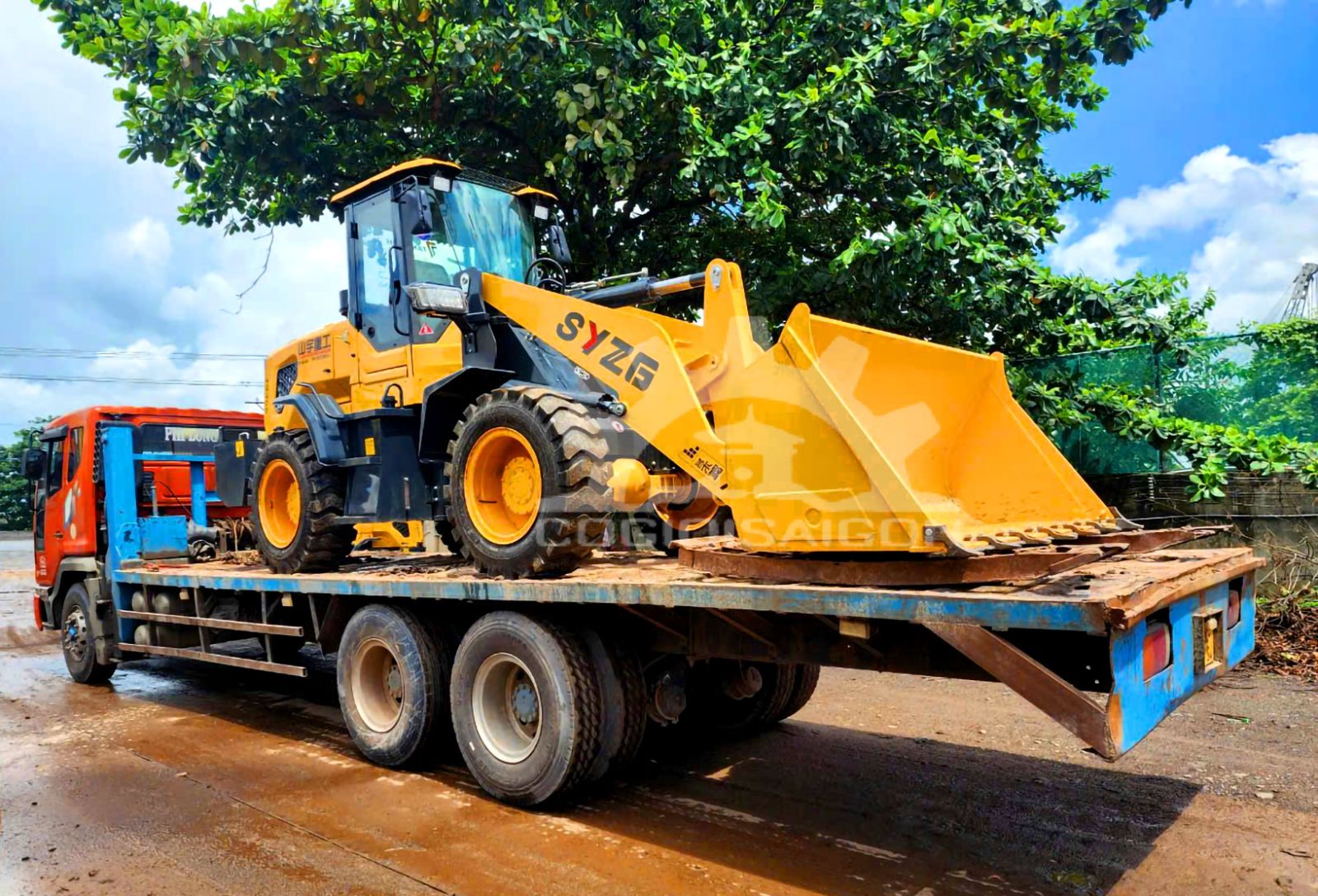 Máy Xúc Lật SYZG T946: Gầu 1.6 m³