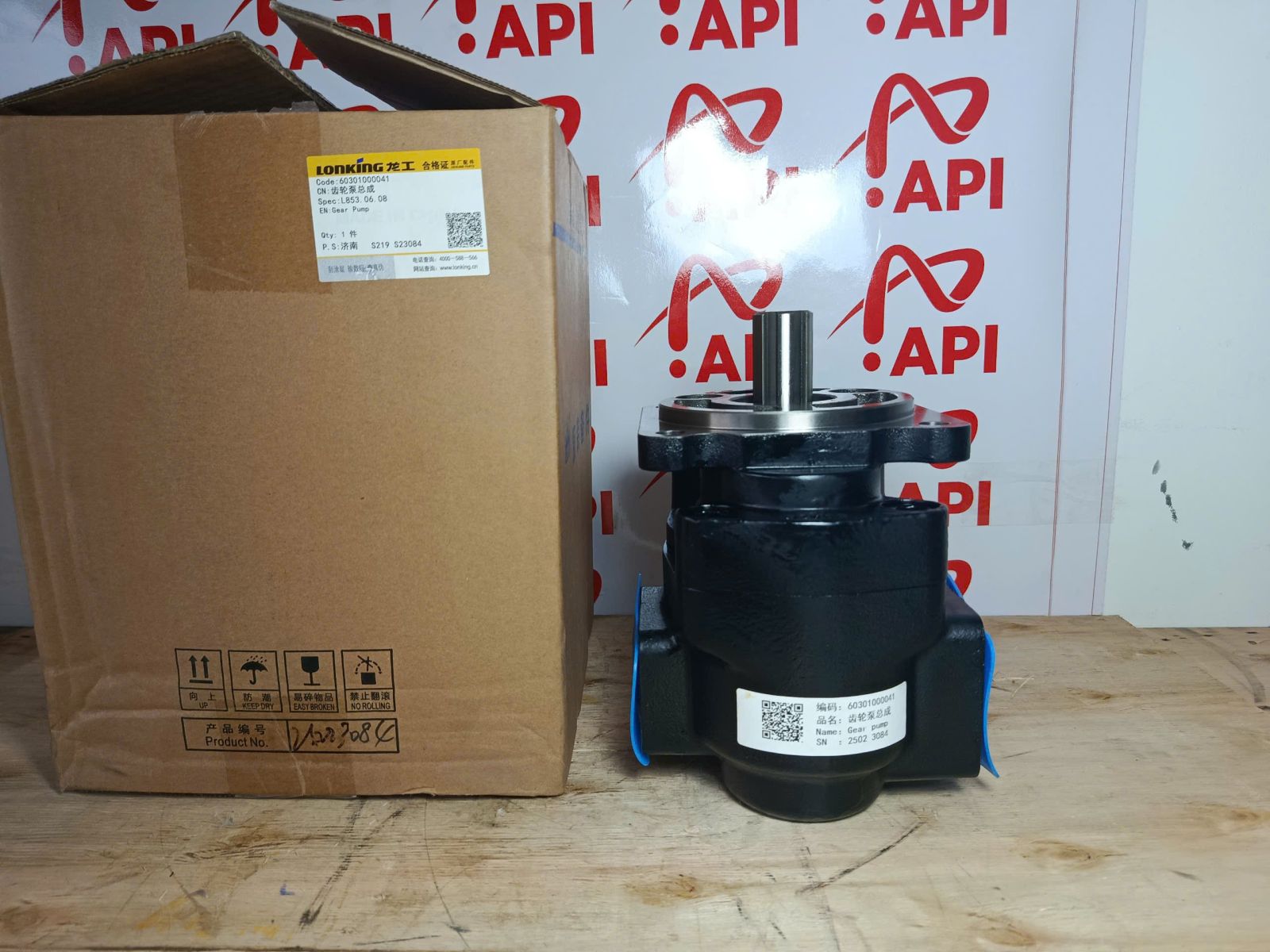 bơm lái xe xúc lật lonking 833